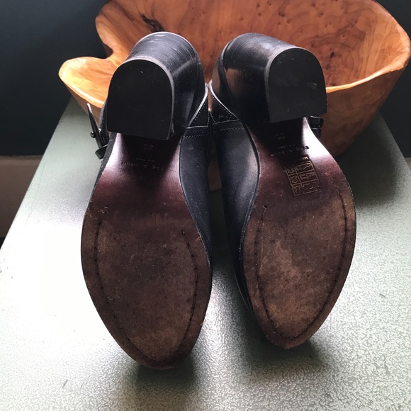 ❄️ RAG & BONE Kenny Leather Booties Mules, Italy - Picture 4 of 5